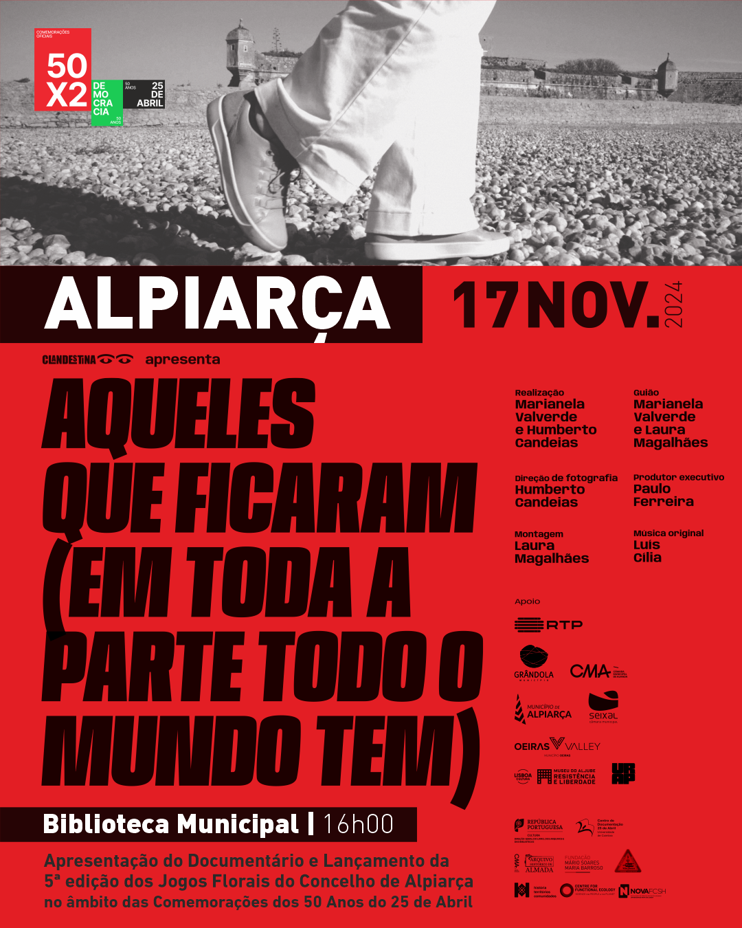 Documentário "Aqueles qque Ficaram (Em Toda a Parte Todo o Mundo)" Documentário "Aqueles qque Ficaram (Em Toda a Parte Todo o Mundo)"