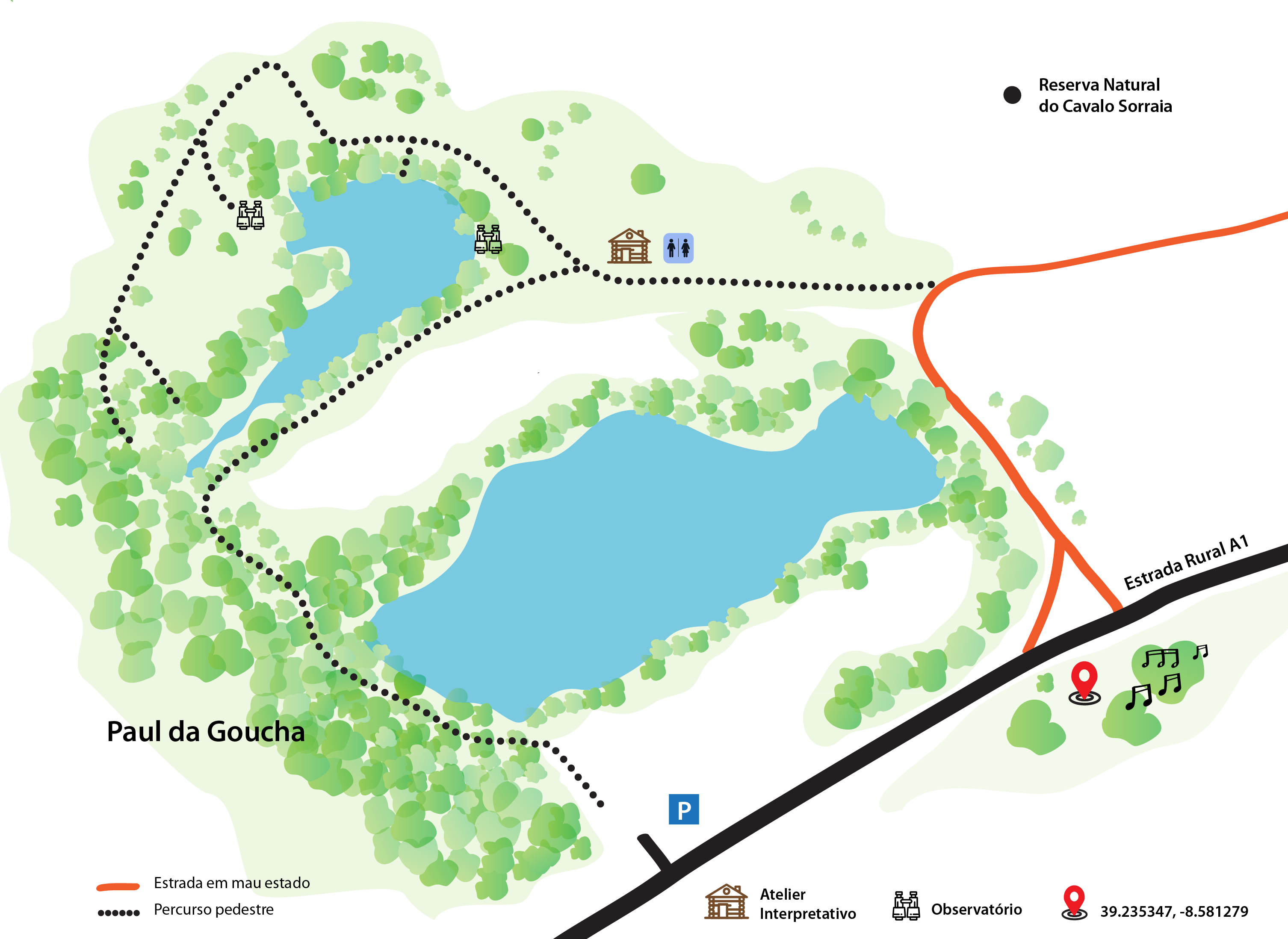 Mapa do Evento – City Nature Challenge 2026 - Alpiarça