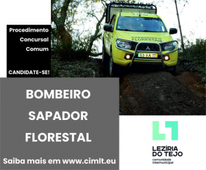 CIMLT | PROCEDIMENTO CONCURSAL – RECRUTAMENTO BOMBEIRO SAPADOR FLORESTAL (até 13 novembro 2023)