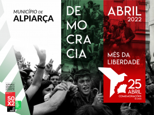 ALPIARÇA | COMEMORAÇÕES DOS 48 ANOS DO 25 DE ABRIL DE 1974