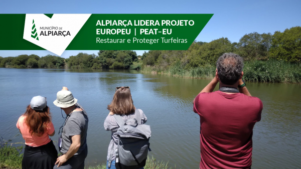 Alpiarça lidera projeto europeu para restaurar e proteger turfeiras (PEAT-EU)