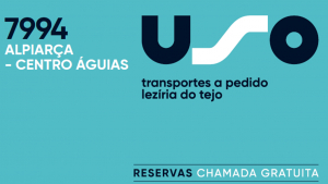 "USO” ARRANCA EM ALPIARÇA | TRANSPORTE FLEXÍVEL DA LEZÍRIA DO TEJO