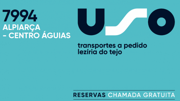 "USO” ARRANCA EM ALPIARÇA | TRANSPORTE FLEXÍVEL DA LEZÍRIA DO TEJO