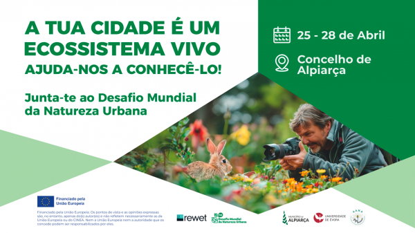 Alpiarça | Desafio Internacional "City Nature Challenge 2025"