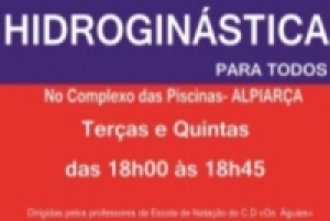 Aulas de Hidroginástica para todos
