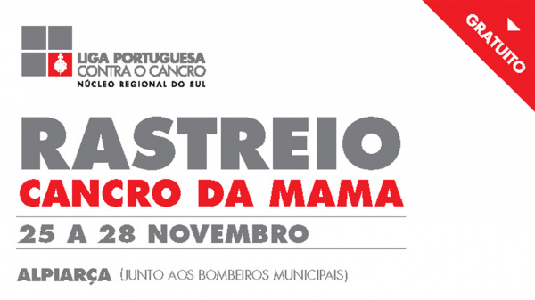 ALPIARÇA | RASTREIO GRATUITO DO CANCRO DE MAMA