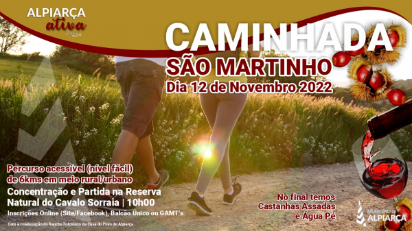 CAMINHADA DE SÃO MARTINHO | 12 NOV. 2022