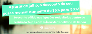 INFORMAÇÃO CIMLT | MAIS DESCONTOS NO TRANSPORTE RODOVIÁRIO A PARTIR DO DIA 1 DE JULHO 2022