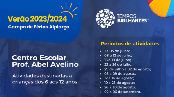 Campo de Férias de Alpiarça - Tempos Brilhantes | Verão 2023/2024
