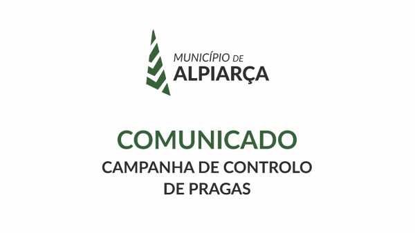 Comunicado | Campanha de Controlo de Pragas em Alpiarça