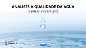 BOLETINS | QUALIDADE DA ÁGUA - ALBUFEIRA DOS PATUDOS
