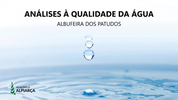 BOLETINS | QUALIDADE DA ÁGUA - ALBUFEIRA DOS PATUDOS
