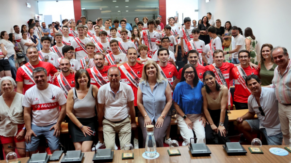 Município de Alpiarça homenageia atletas do CD “Os Águias” pelas conquistas na época 2024/2025