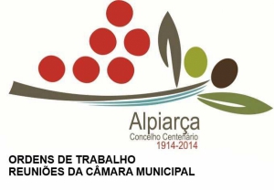 ORDEM DE TRABALHOS REUNIÃO ORDINÁRIA DA CÂMARA MUNICIPAL DE ALPIARÇA DE 09.03.2015