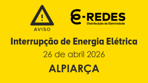 Informação E-REDES | Interrupção de Energia Elétrica