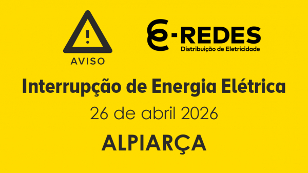 Informação E-REDES | Interrupção de Energia Elétrica