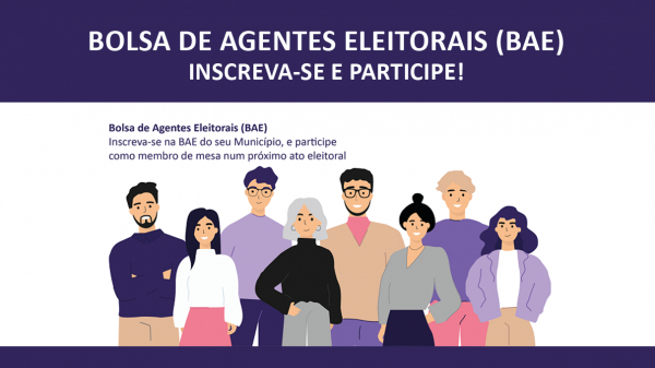 BOLSA DE AGENTES ELEITORAIS (BAE)