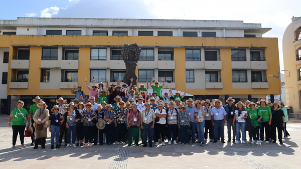 Intercâmbio do Programa "Alpiarça Ativa +55" com o Grupo Sénior de Viana do Alentejo