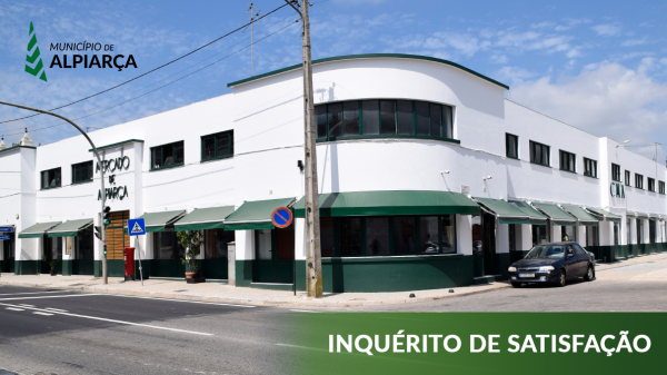 MERCADO MUNICIPAL DE ALPIARÇA | INQUÉRITO DE SATISFAÇÃO