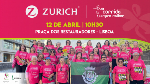 Corrida Sempre Mulher 2026 | 12 Abril - Praça dos Restauradores, Lisboa