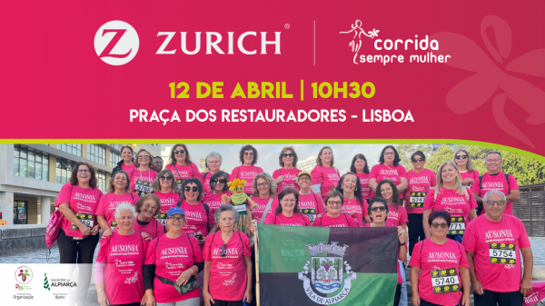 Corrida Sempre Mulher 2026 | 12 Abril - Praça dos Restauradores, Lisboa