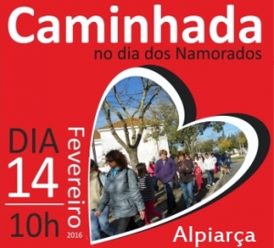 Caminhada no dia dos Namorados