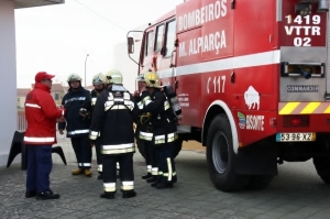 Simulacro de incêndio na Escola EB 2,3/S de José Relvas