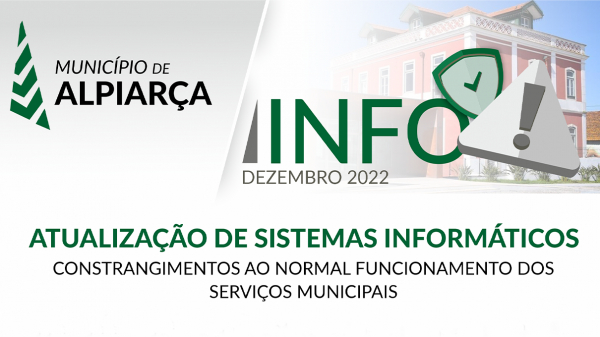 ALPIARÇA INFO | CONSTRANGIMENTOS AO NORMAL FUNCIONAMENTO DOS SERVIÇOS MUNICIPAIS