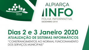 Informação - Atualização de Sistemas Informáticos dos Serviços do Município