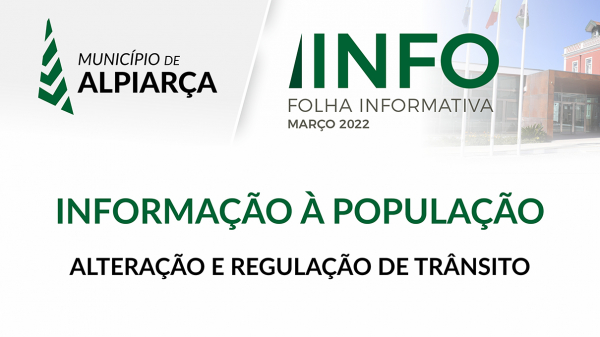 ALPIARÇA | INFORMAÇÃO À POPULAÇÃO