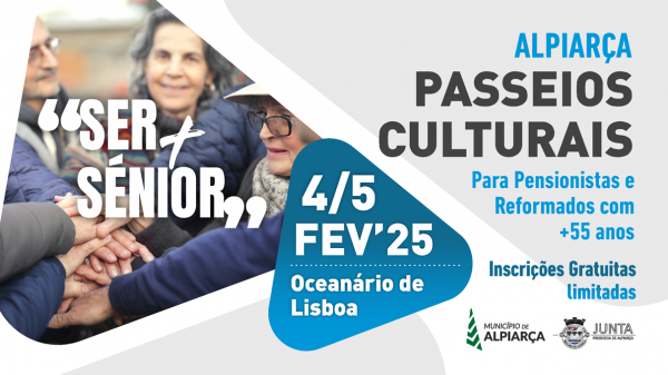 Programa "SER+SÉNIOR" de Alpiarça | Visita ao Oceanário de Lisboa