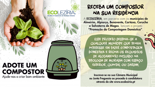 Campanha Doméstica "ADOTE UM COMPOSTOR ♻️"