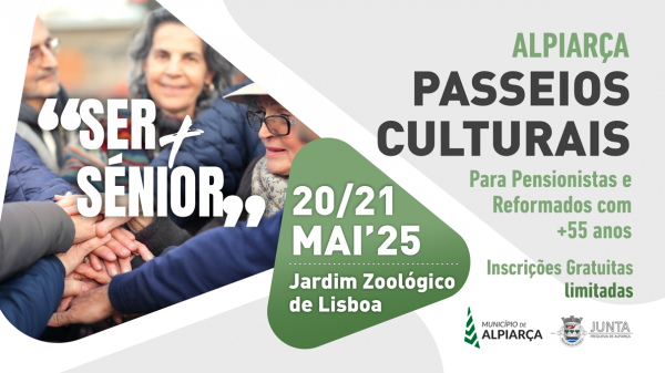 Programa "SER+SÉNIOR" de Alpiarça | Visita ao Jardim Zoológico de Lisboa