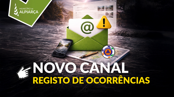 Nova linha de contacto do Município de Alpiarça para registo de ocorrências causadas pelas intempéries