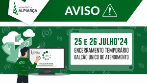 Informação - Encerramento temporário da Balcão Único de Atendimento do Município de Alpiarça 25 e 26 de Julho 2024